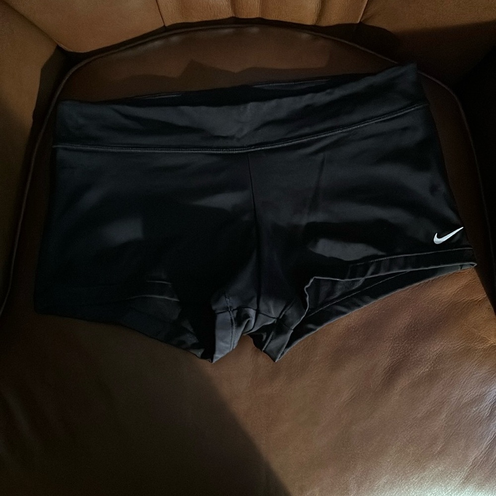 Nike Black swim shorts.